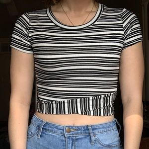 Stripped crop top